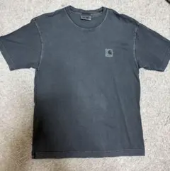 カーハート　Tシャツ　後染めブラック