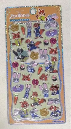 【正規品】プチドロップステッカー☆ズートピア