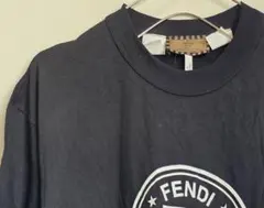 FENDI Tシャツ 半袖 ブラック ロゴプリントのサムネイル