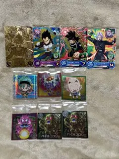 ドラゴンボール シールウエハース 激突の戦士たち 超13-05★ GR ブルマ他