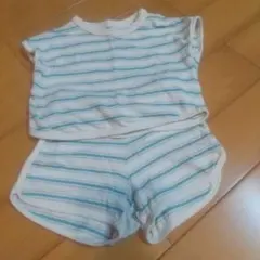 ベビー服 ボーダー柄 セットアップ パジャマのサムネイル