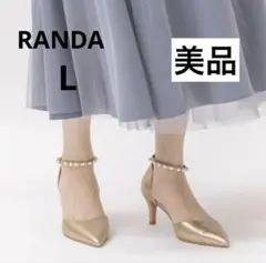 【hiyo様専用】RANDA ヒール　パンプス　ゴールド　結婚式　ランダ