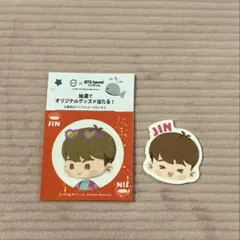 スシロー限定　BTSステッカー&ピン