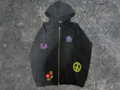 【人気】xlarge ジップパーカー　L