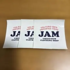 古着屋JAM ステッカー 3枚セット