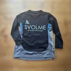 SVOLME サッカー 長袖シャツ ブラック 120のサムネイル