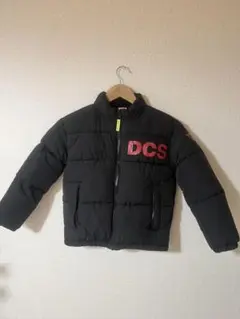 DCSロゴ ダウンジャケット ブラック