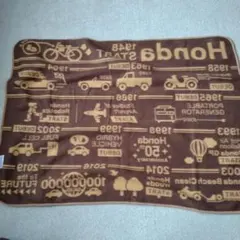 Honda 歴史デザイン フリースブランケット