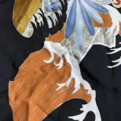 黒留袖 花の刺繍