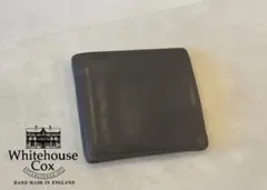 【Whitehouse Cox】ネイビー×イエロー　二つ折り財布のサムネイル