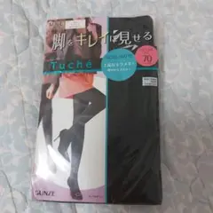 Tuche ラメタイツ　ブラック　M～Lサイズのサムネイル
