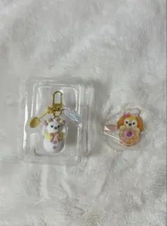 クッキーアン　雪だるまチャーム　ヘアクリップ