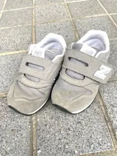 New balance 【送料無料】ニューバランス 14cm スニーカー グレー