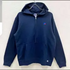 ❤️ラッセル❤️メンズ・レディース兼用❤️パーカー❤️Sサイズ❤️ネイビー色のサムネイル