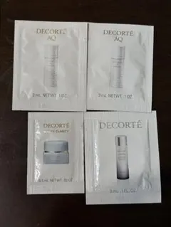 DECORTÉ スキンケアサンプルセット 4点
