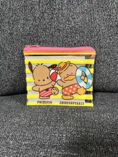 スシロー　はぴだんぶい　クリアポーチ