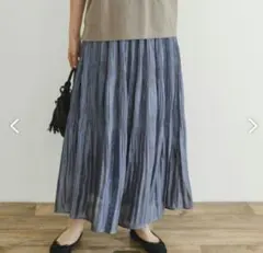 アーバンリサーチ　マジョリカプリーツシャイニースカート