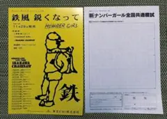 ナンバーガール 透明少女 フライヤー チラシ グッズ - メルカリ