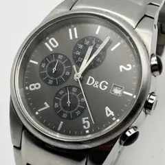 D&G ドルチェ&ガッバーナ Time クロノグラフ メンズ腕時計 シルバーのサムネイル