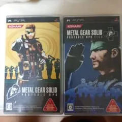 METAL GEAR SOLID PORTABLE OPS 2本セット