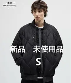 ユニクロ リサイクルハイブリッドダウンジャケット ホワイトマウンテニアリング S