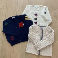 100㎝　セーター3点セット