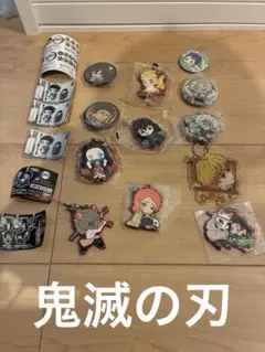 鬼滅の刃 ピンズ・缶バッジセット　キーホルダー