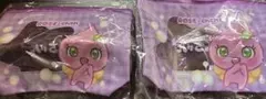 しずくちゃん クリアポーチ ロゼちゃん×2