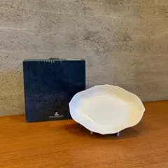 ROYAL COPENHAGEN /ホワイトフルーテッド ハーフレース皿のサムネイル