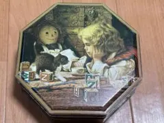 ラガディアン　ティン缶　ブリキ缶　クッキー缶　かわいいカントリー雑貨