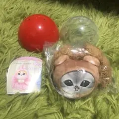 mofusand にゃんぱんつ！ぬいぐるみシュシュ くまにゃん パレード