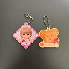 メルちゃん アクリルキーホルダー 2個セット　アクリルチャーム