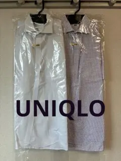 UNIQLO半袖ワイシャツ2点セット