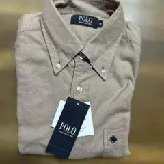 新品Polo長袖シャツMボタンダウン税込4389円未使用品タグ付き襟43袖丈84