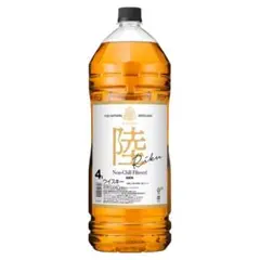 キリン ウイスキー 陸 Riku 4L ペットボトル 新品未開封