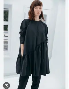 Amica kids ワンピース　モロッコ ブラック チュニック　F 極美品】Amica kids ワンピース モロッコ ブラック チュニック F