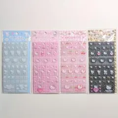 ハローキティ 90s タイルシール サンリオ 4種セット