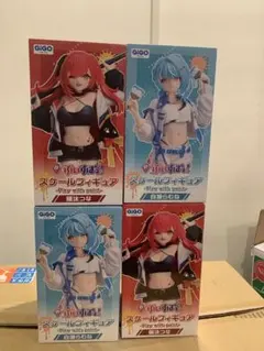 ぶいすぽ　スケールフィギュア　GIGO限定　猫汰つな　白波らむね　4点セット