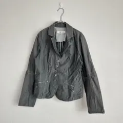 ウンディッチノーベ　薄手テーラードジャケット 大きいサイズ　アウター　a1581