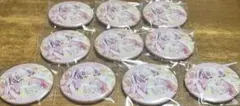 東雲絵名 プロセカ シクディス柄 グリッター缶バッジ×25 スクエア缶