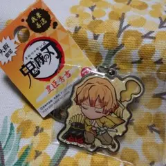 【鬼滅の刃】我妻善逸　大阪限定　豊臣秀吉　メタルキーホルダー　ご当地限定未開封品