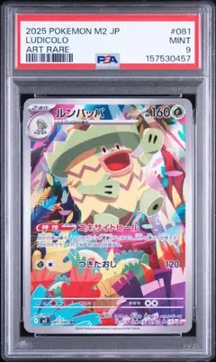 ルンパッパ AR PSA10 081/080 ポケモンカード - メルカリ