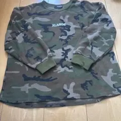 XLARGE カモフラージュ 長袖カットソー　130センチ