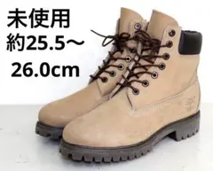 USA製 ティンバーランド ブーツ メンズ 7W 未使用 本革 ライトブラウン