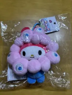 EXPO2025 ミャクミャクなりきりぬいぐるみ カラビナ付 マイメロ会場限定色