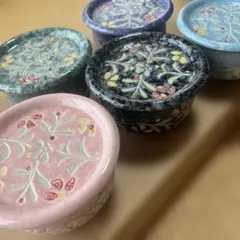 花散らし カラフルプレート5枚セット - メルカリ