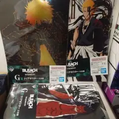 BLEACH 一番くじ G賞 クリアポスター 3種セット 渦進篇