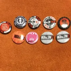 HiGH＆LOW 缶バッチセット