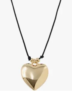 Cream dot. ハートモチーフ ロングネックレス 18Kコーティングのサムネイル