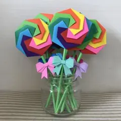 折り紙★カラフルキャンディー